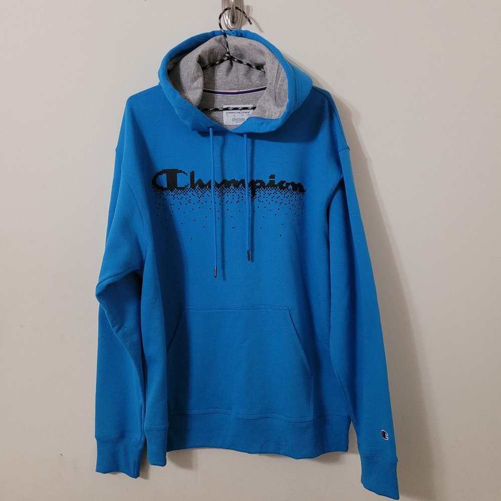 New Champion Powerblend Fleece Hoodie - Balboa Blue - Large - Make an Offer!!!